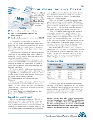 Pension Tax Withholding Form