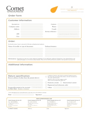 Order form - Danish-Chinese Business Forum