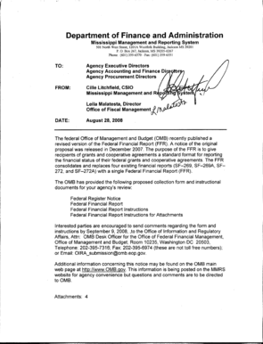 Federal Financial Report