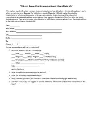 Form preview