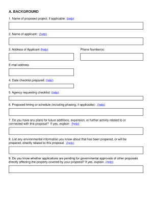 SEPA Environmental Checklist