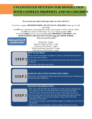 New Mexico Divorce Packet