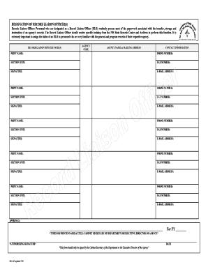 Transmittal letter for equipment - Records and Information Management Manual - nmcpr state nm