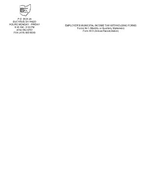 Monthly Billing Statement