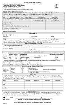 Life Insurance Application Form