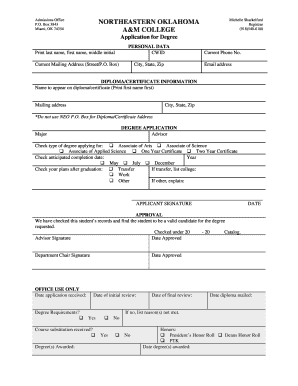 degree certificate generator
