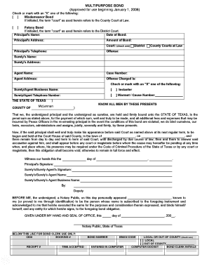 Texas Multipurpose Bond