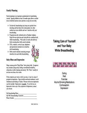 WIC Breastfeeding and Postpartum Care Guide