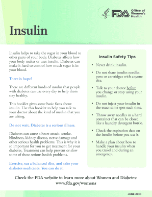 Insulin Safety and Usage Guide