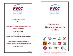 Emergency Quick-Reference Guide
