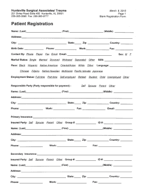 Medical History Review Form