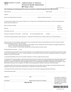 Authorization to Disclose Protected Health Information