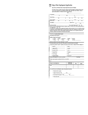 Mayo Clinic Employment Application