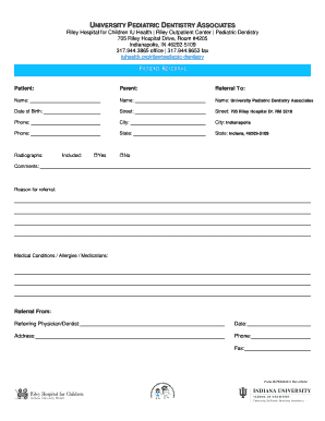 Patient Referral Form