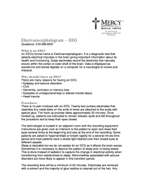 Electroencephalogram EEG Procedure Guide