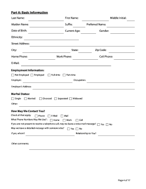Hereditary Cancer Risk Assessment Questionnaire