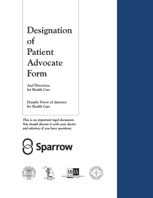 Health Care Durable Power of Attorney