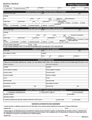 Patient Registration Form