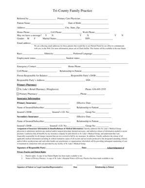 Patient Registration Form