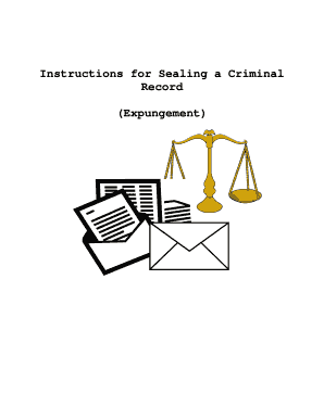 Ohio Criminal Record Sealing Application