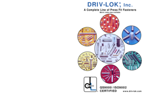 Driv-Lok Press Fit Fasteners Catalog