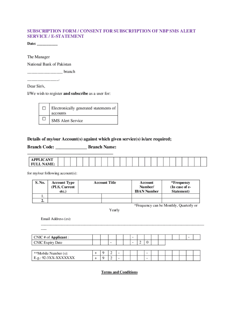 nbp sms alert Preview on Page 1