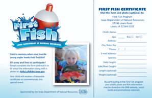 First Fish Certificate Application