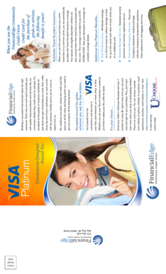 FinancialEdge Visa Platinum Credit Card Application