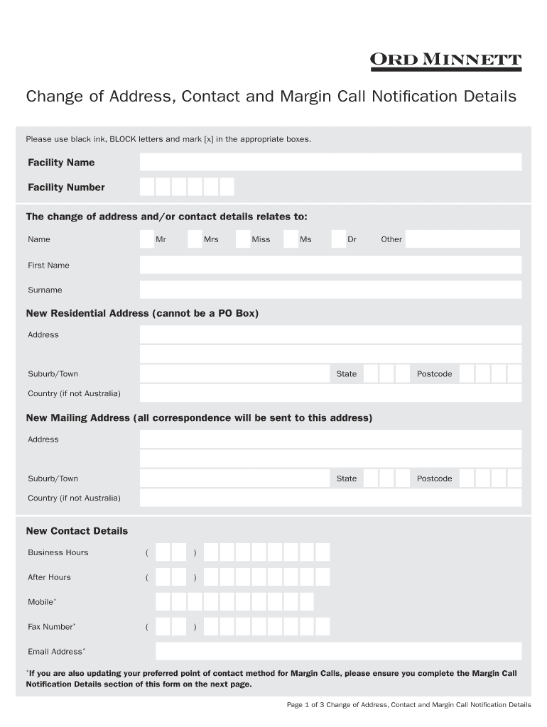 Fillable Online Please use black ink, BLOCK letters and mark x in the