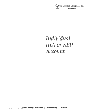 IRA Account Application Form