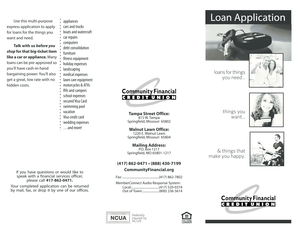 Credit Card Application Form