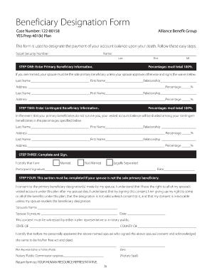 YES Prep 401(k) Plan Enrollment Form