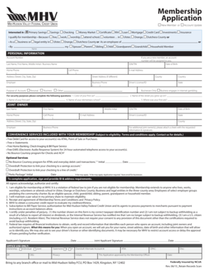 Membership Application Form