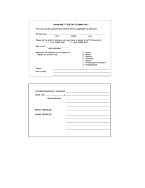 Form preview