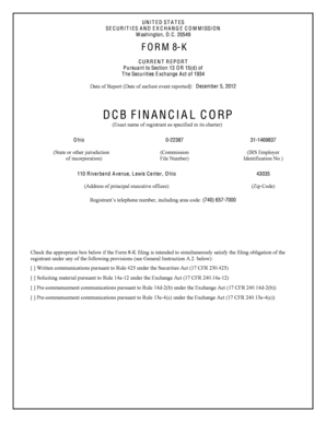 Form 8-K Current Report