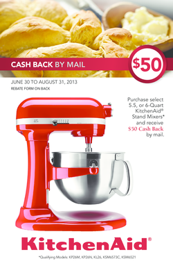 KitchenAid Stand Mixer Rebate Form