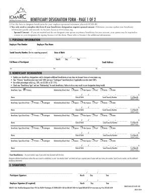 Beneficiary Designation Form