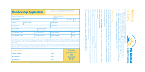 PA Central Federal Credit Union Membership Application