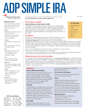 ADP SIMPLE IRA Guide