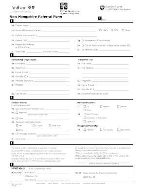 New Hampshire Referral Form