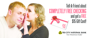 Tell-A-Friend Gift Card Promotion Form