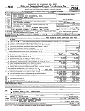 Form 990 2014
