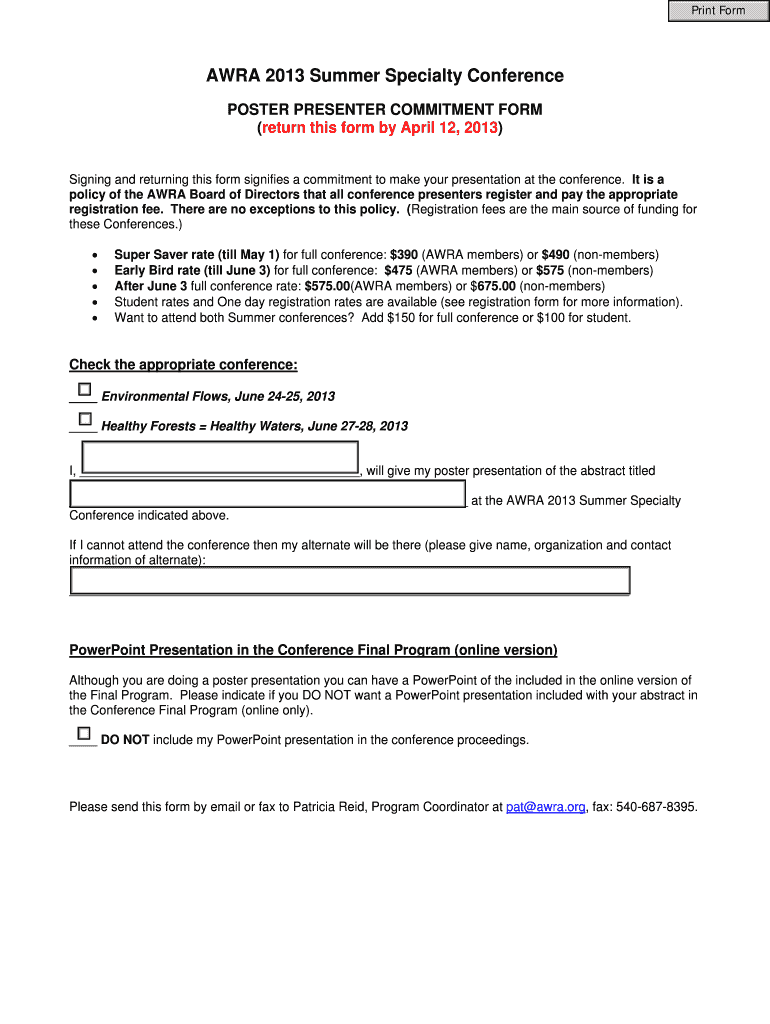Form preview