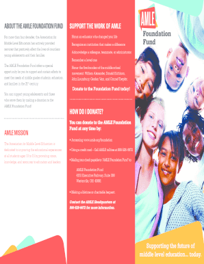 AMLE Foundation Fund Donation Form