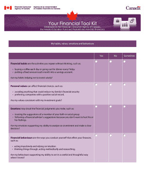 Financial Habits and Investment Behavior Assessment