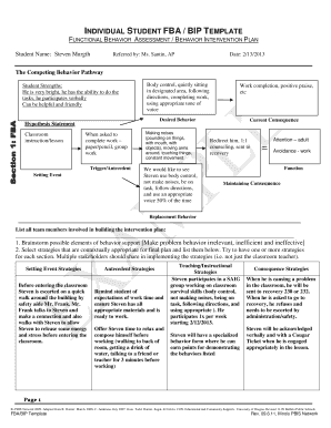 behavior log template