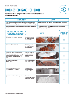 Food Chilling Safety Guidelines