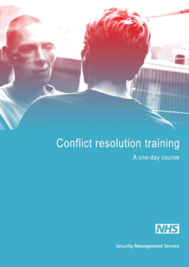 NHS Conflict Resolution Workbook