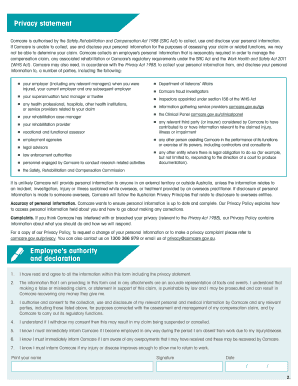 Workers' Compensation Claim Form