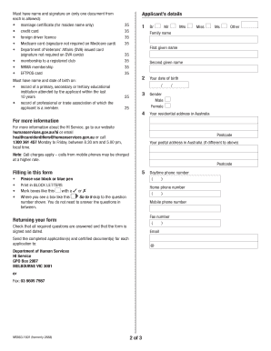 Individual Healthcare Identifier Application